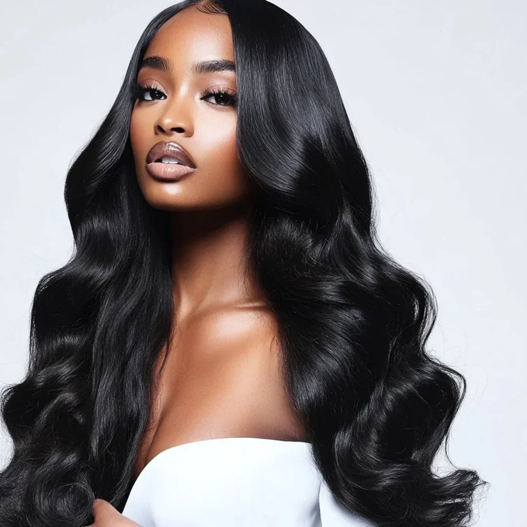 Vietnamese Wavy HD Lace Closure Wig